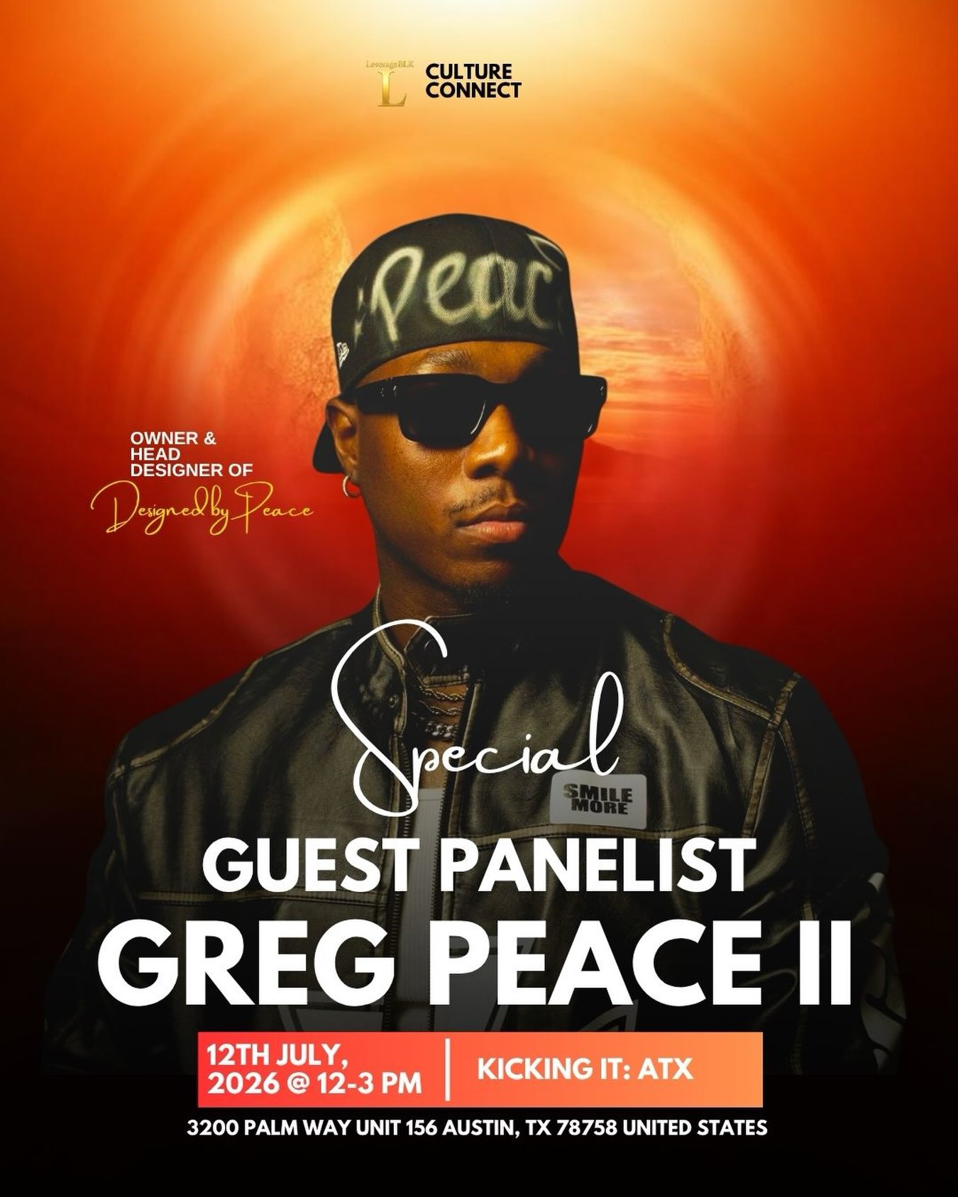 Greg Peace II — Owner and Head Designer of Designed by Peace