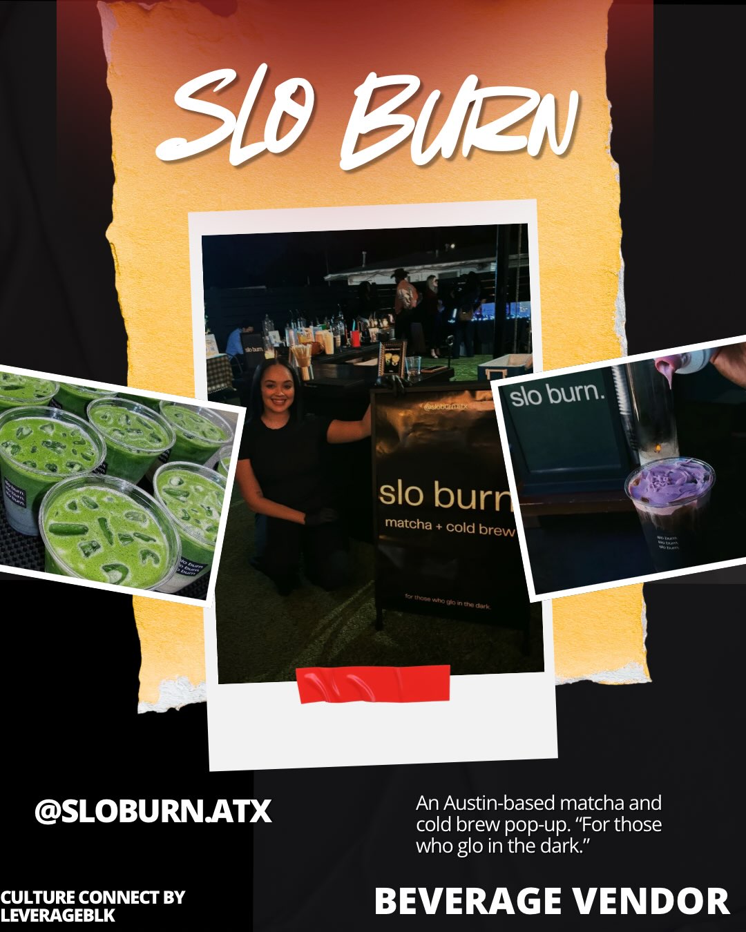 Slo Burn — Austin matcha and cold brew pop-up